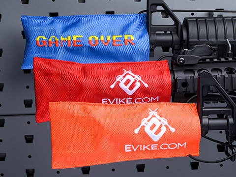 Evike.com Tactical Airsoft Barrel Cover w/ Bungee Cord (Model: RBP / Blue / Large)