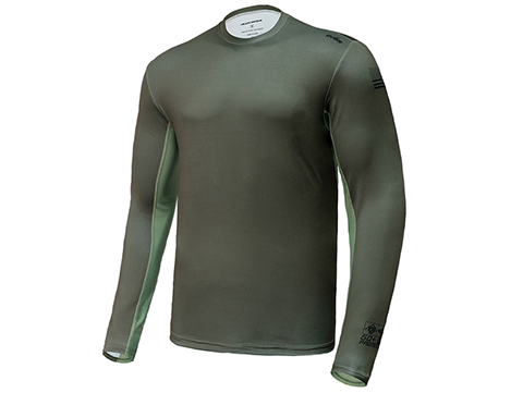 Evike.com Helium Armour UPF50 Body Protective Battle Shirt for Fishing / Airsoft (Color: Green / X-Large)