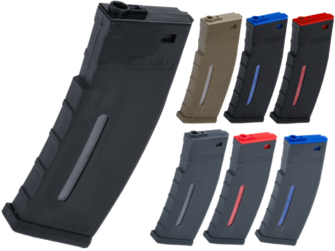 Evike.com BAMF 190rd Polymer Mid-Cap Magazine for M4 / M16 Series Airsoft AEG Rifles (Color: Black / Single Magazine)