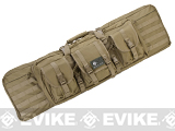 Combat Featured 42 Ultimate Dual Weapon Case Rifle Bag (Color: Desert)