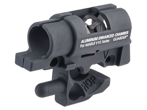 Enhanced Hop-Up Chamber Set for Airsoft Gas Blowback Pistols (Model: Tokyo Marui V10)