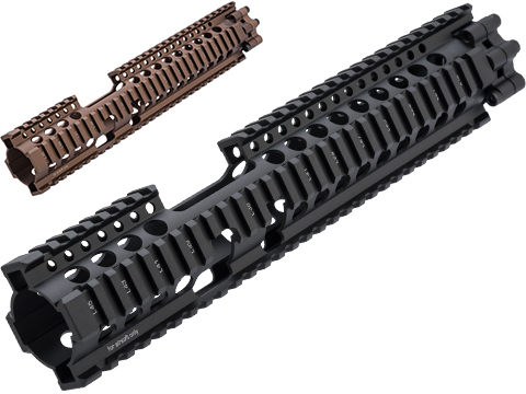 Madbull Licensed Daniel Defense AR15 FSP Lite Rail CNC Aluminum Airsoft Handguard 