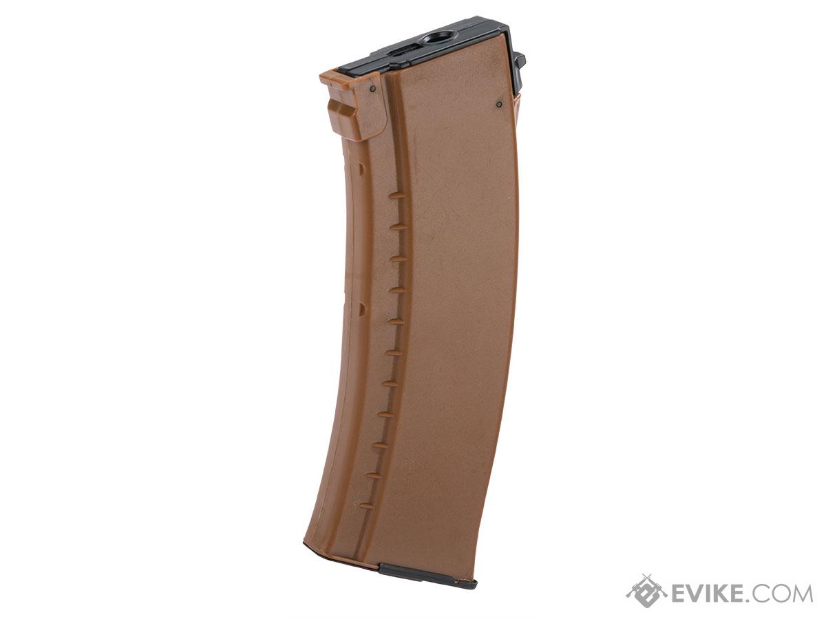 LCT LCK74 130 Round Mid-Cap AEG AK Magazine (Color: Orange)