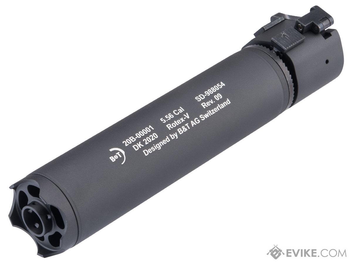 ASG B&T Licensed Rotex-V QD Mock Suppressor (Color: Black / Full Size)