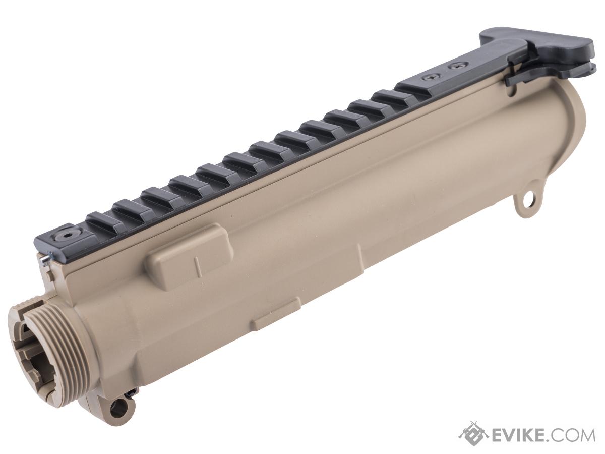 ICS Polymer Upper Receiver for For Peleador AEG M4 Airsoft Rifles (Color: Tan)