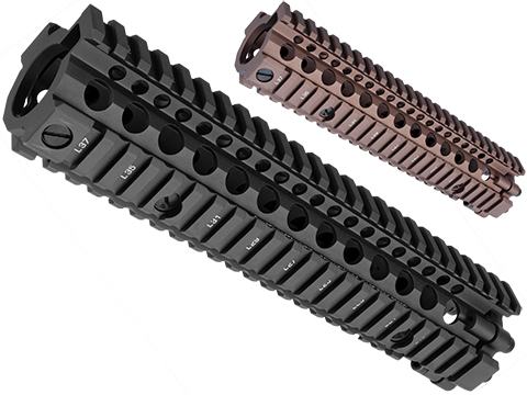 Madbull Daniel Defense MK18  M4A1 RIS II Airsoft CNC Aluminum RIS (Color: Dark Earth)