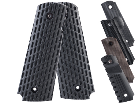 Matrix Pistol Grip Plates for 1911 Gas Blowback Airsoft Pistols 