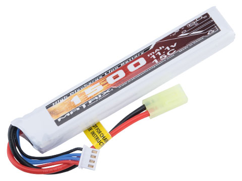 Matrix High Performance 11.1V Stick Type Airsoft LiPo Battery (Model: 1500mAh - 15C / Small Tamiya)