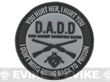 Evike.com PVC Hook & Loop  IFF Patch - D.A.D.D. Dads Against Daughters Dating (2.5)