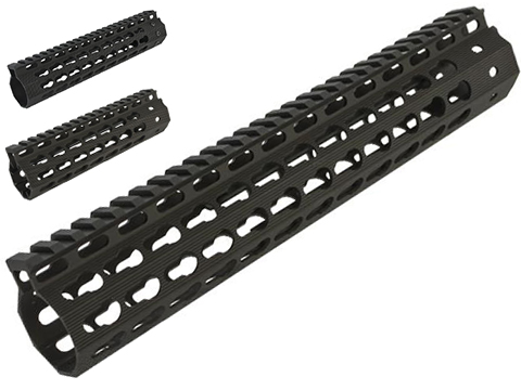 Madbull Airsoft Strike Industries Licensed MEGAFIN Keymod Handguard Rail 