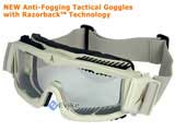 Arena Anti-Fogging FlakJak Tactical Goggle w/ Razorback Technology