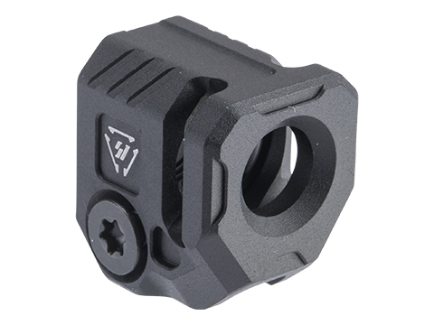 Strike Industries 14mm Negative Micro Threaded Airsoft Compensator (Color: Black / Quad)