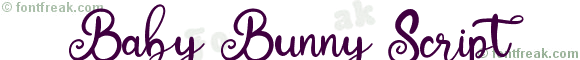 Baby Bunny Script