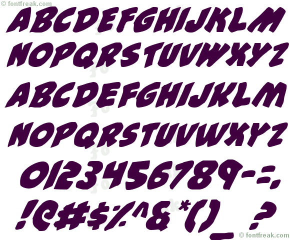 #44 Font Italic