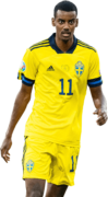 Alexander Isak football render