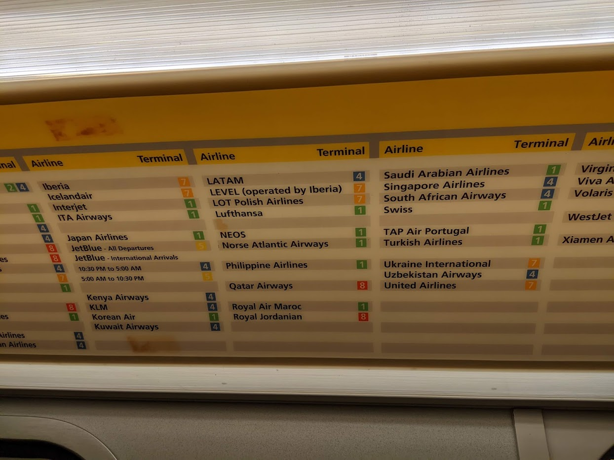 Details about Different Terminals Norse Fly out from. For ex, Japan Airlines fly out from Terminal 1.