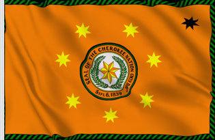 Bandera Nacion Cherokee