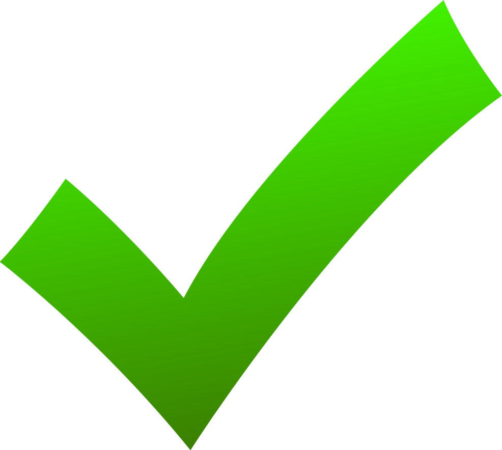 Green Check Mark Icon