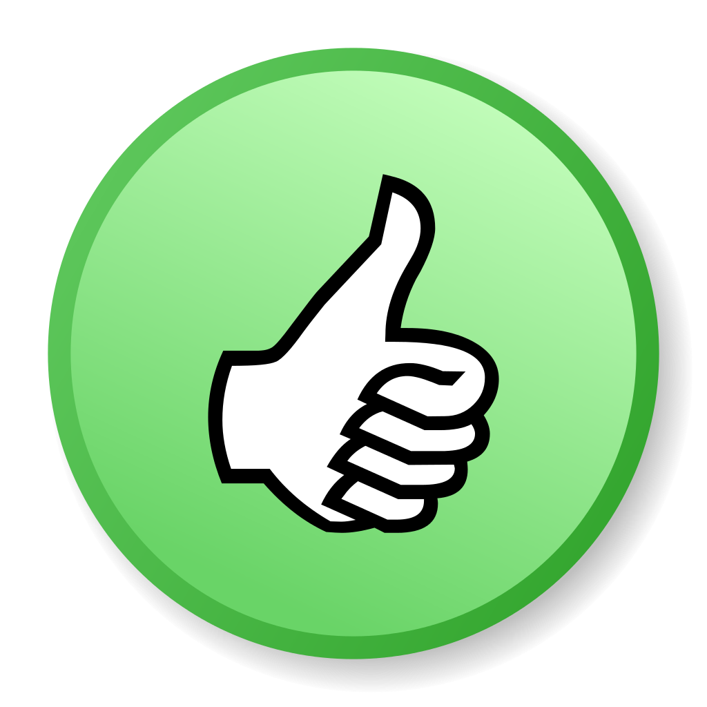 Thumbs Up Icon Transparent