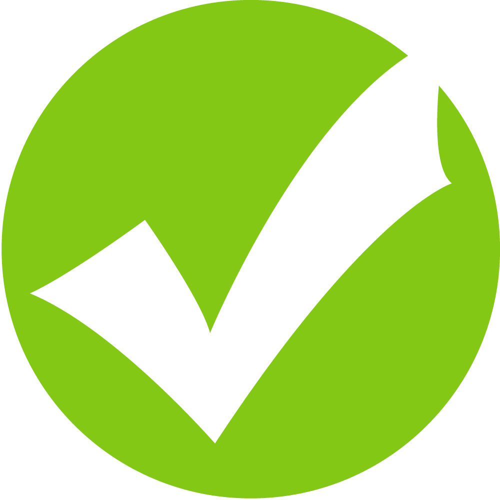 Green Tick Transparent Background