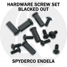 Replacement Hardware Kit for Spyderco Endela - Stainless Steel - Black