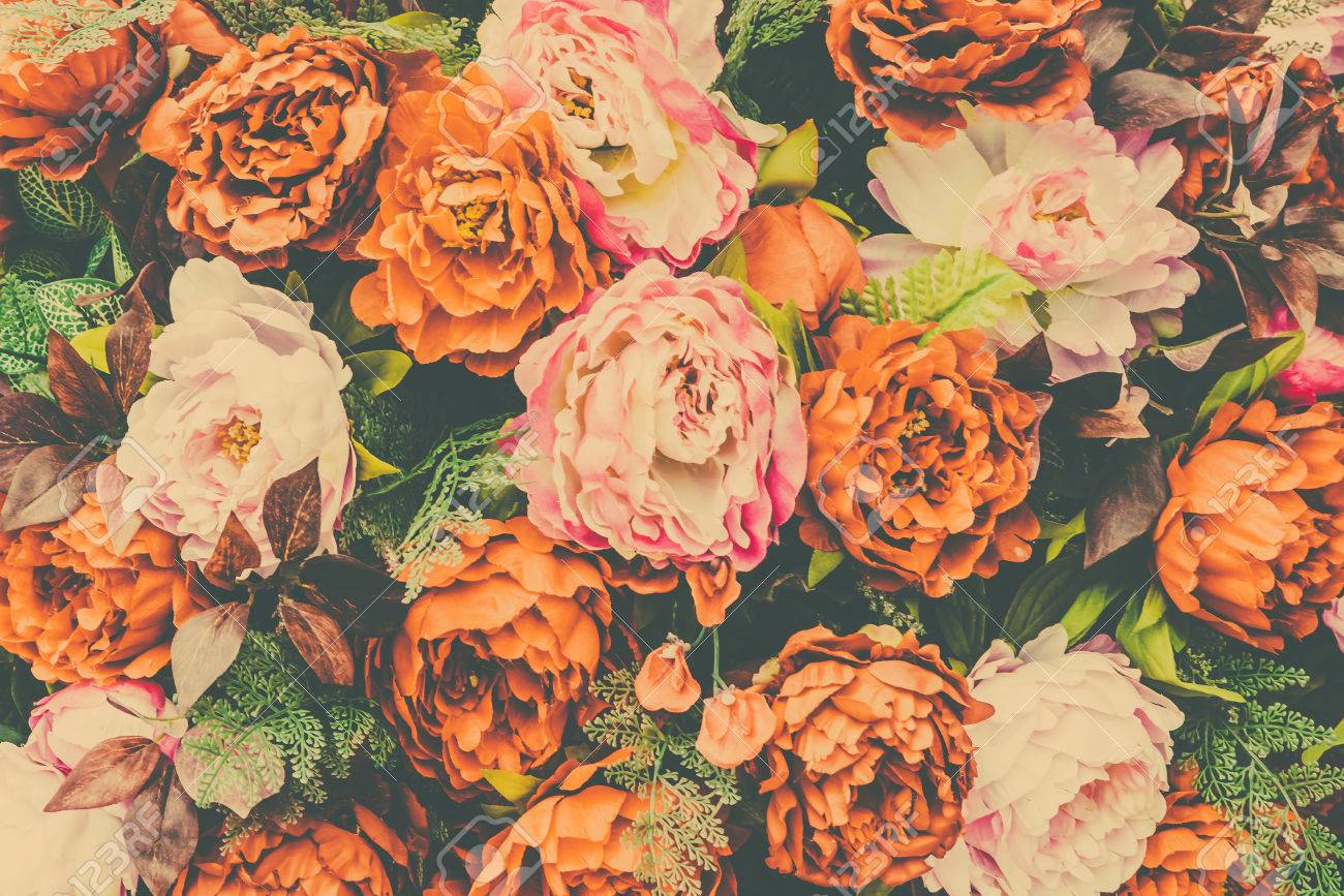 Vintage Flower Background