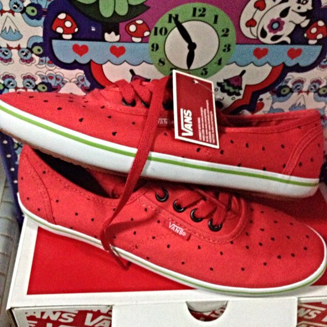 Watermelon Vans Shoes