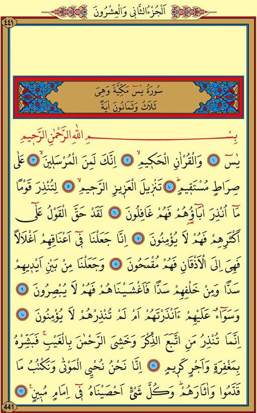 Baca An Surat Yasin