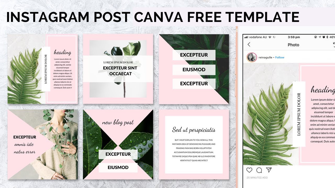 Canva Template Instagram