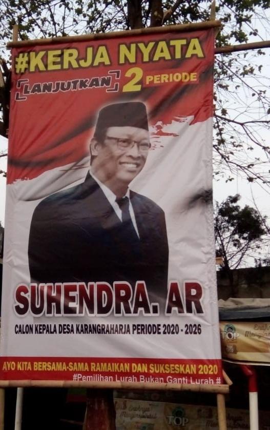 Contoh Banner Pemilihan Kepala Desa