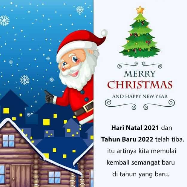 Contoh Kartu Natal