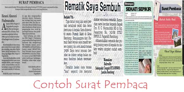 Contoh Surat Pembaca Tentang Taman Sekolah