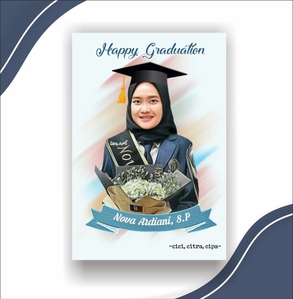 Desain Kado Wisuda