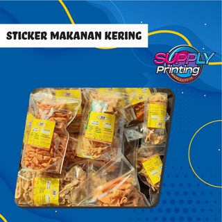 Desain Label Peyek