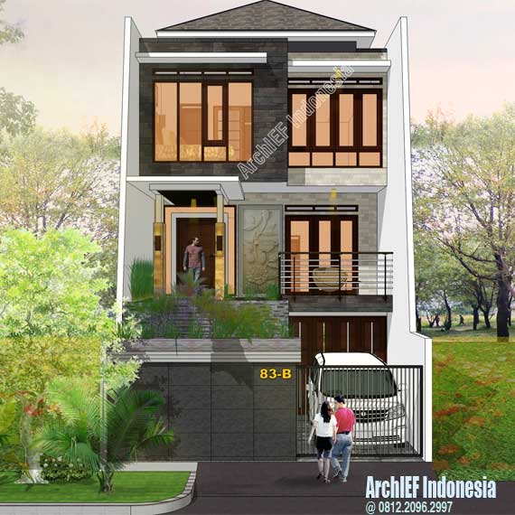 Desain Rumah Lantai 3