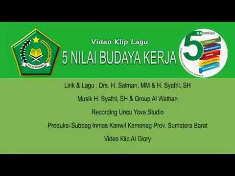 Download Logo 5 Nilai Budaya Kerja Kemenag