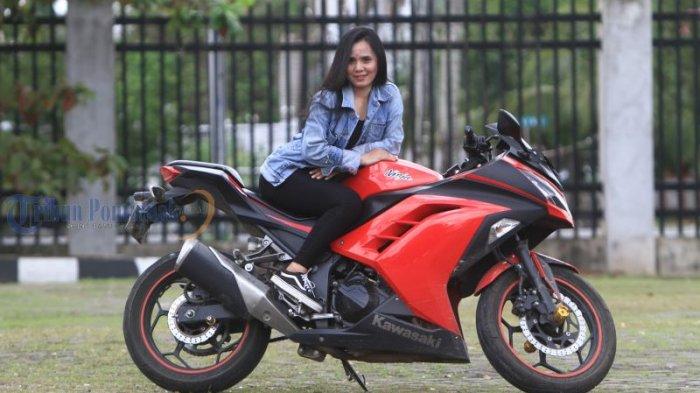 Foto Naik Motor Ninja