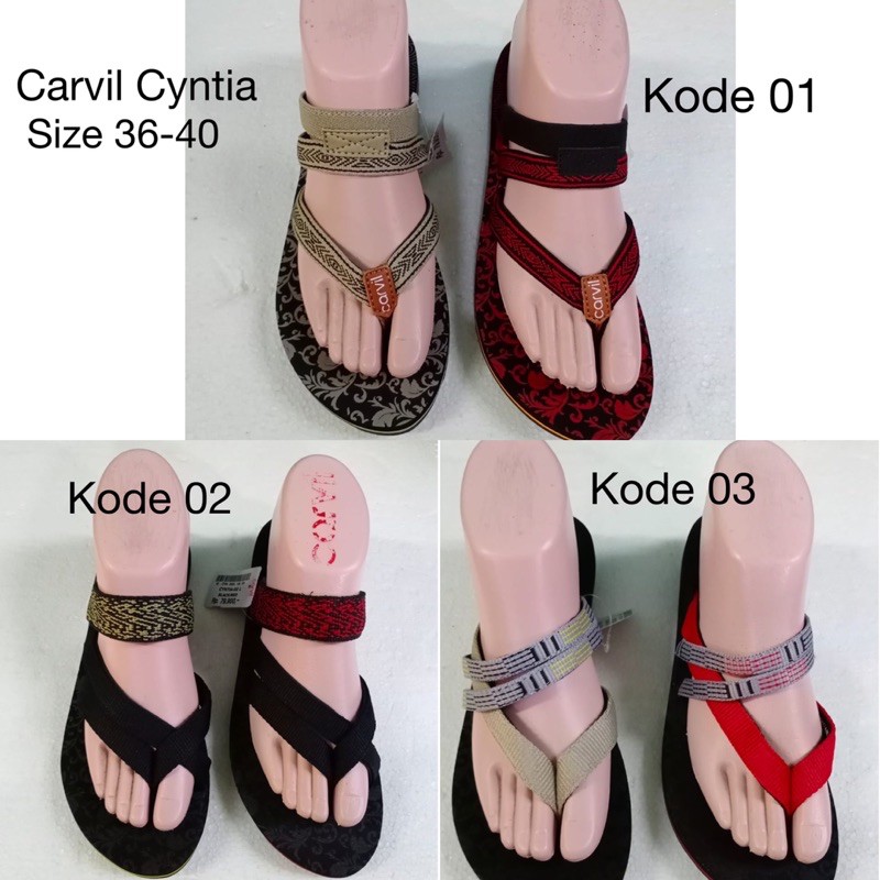 Foto Sandal Carvil Wanita