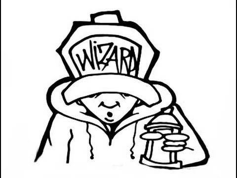 Gambar Character Graffiti Wizard Easy