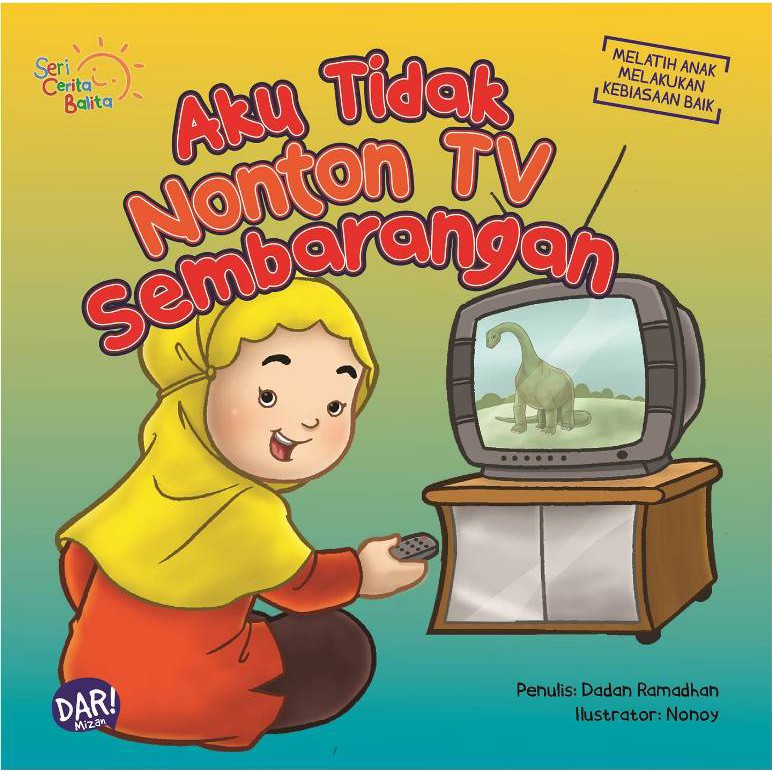 Gambar Anak Menonton Tv Kartun