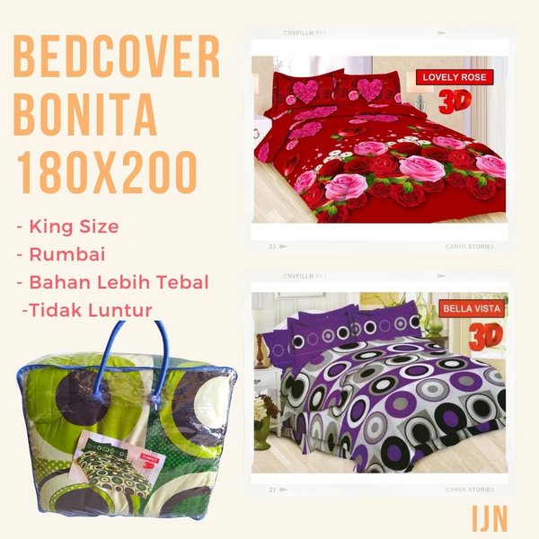 Gambar Bedcover Bonita