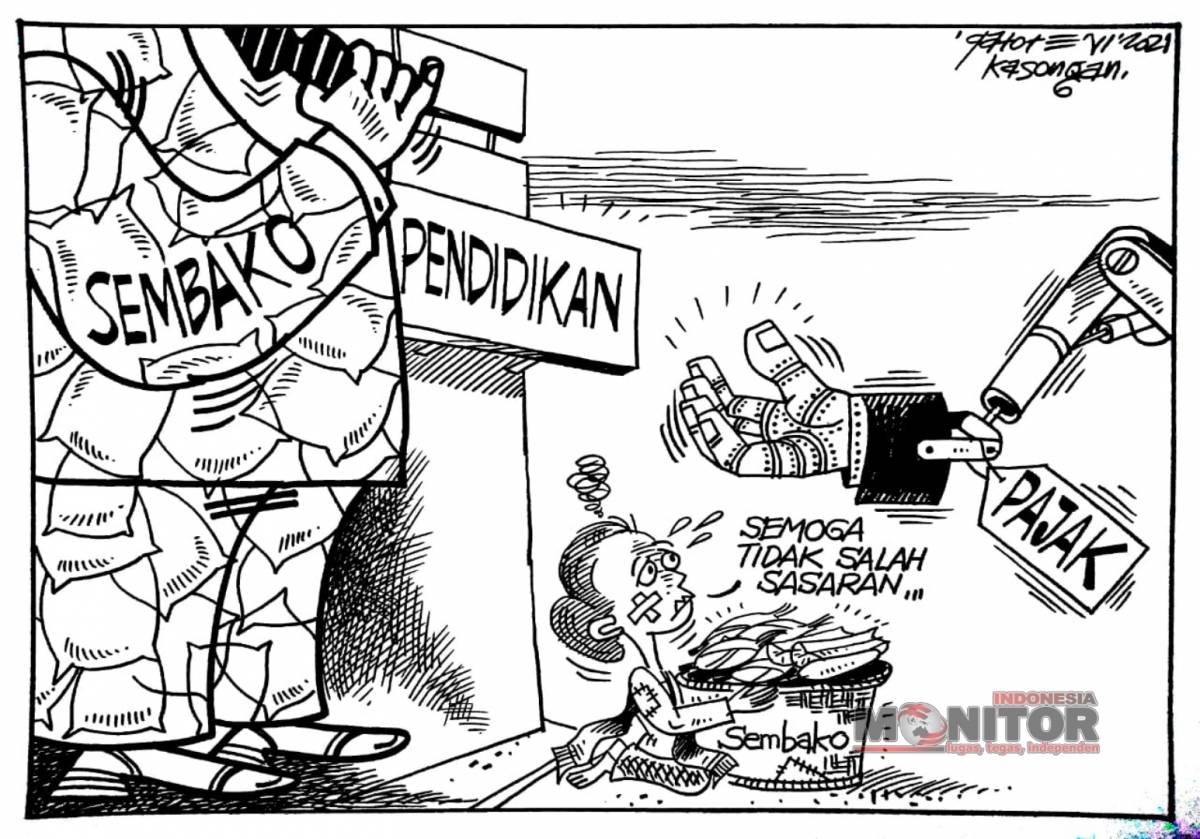 Gambar Karikatur Pajak