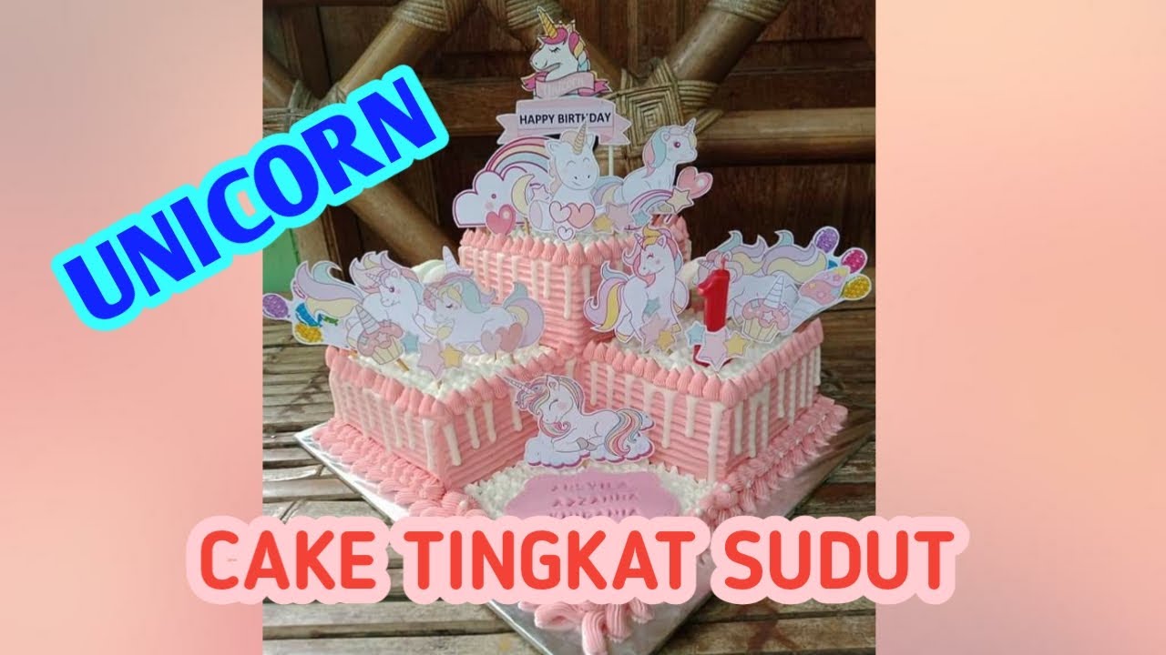 Gambar Kue Tart Unicorn