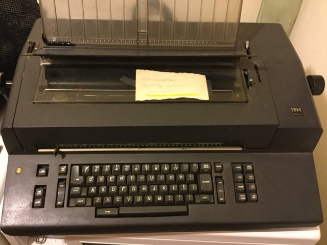 Ibm Electronic Typewriter