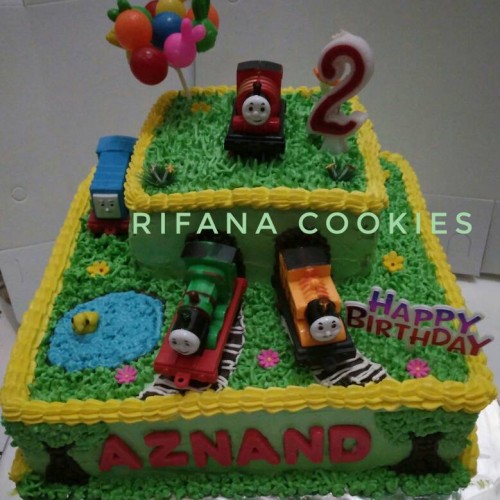 Kue Ulang Tahun Gambar Thomas