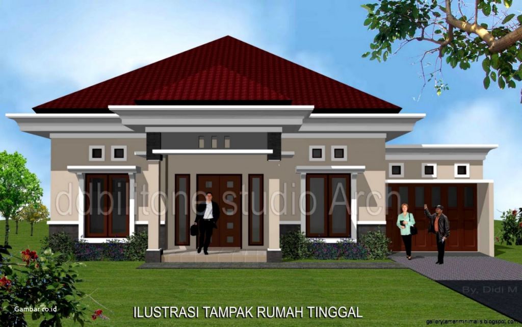 Model Rumah 1 Lantai Minimalis