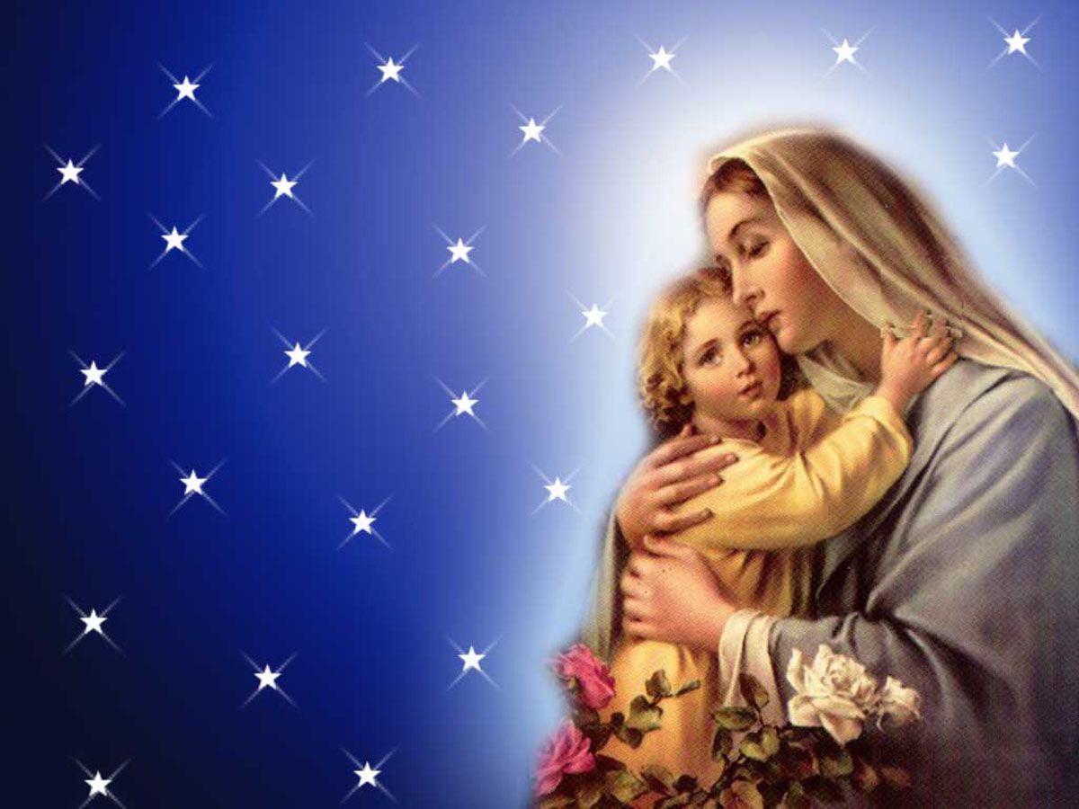 Mother Mary Wallpaper