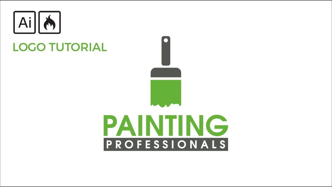 Paint Brush Logo