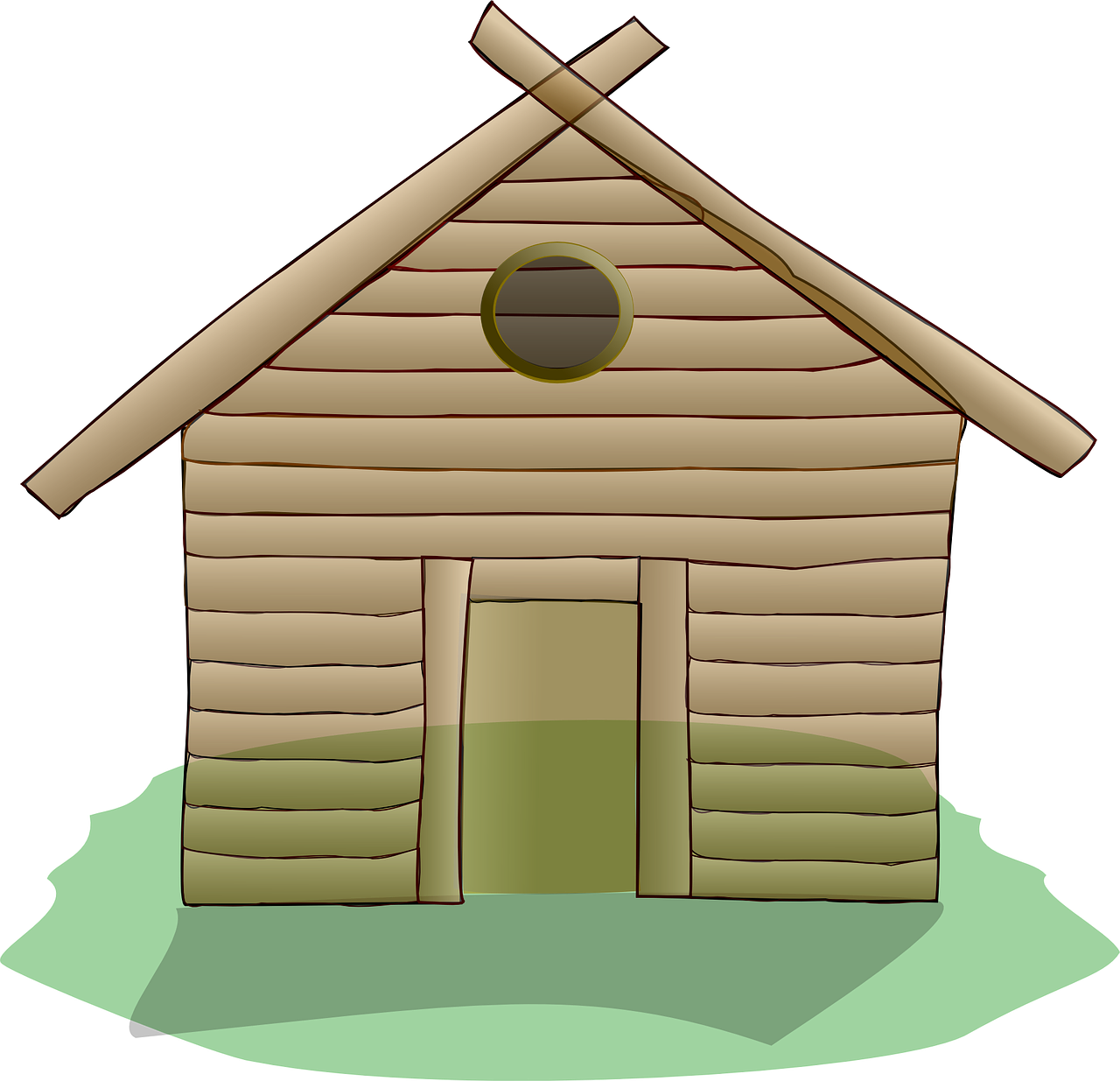 Rumah Kayu Png