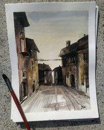 Italien, Aquarellmalerei, Aquarell, Malreise